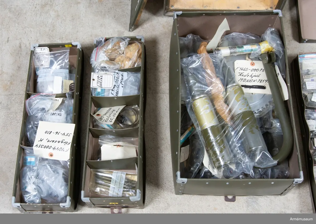 Resdelssats 2 för mc 255, 355 A, 356 A, kolli 1 (7). M8650-205510.