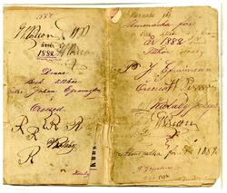 Bondagbok - Kölabydagboken 1856-1900