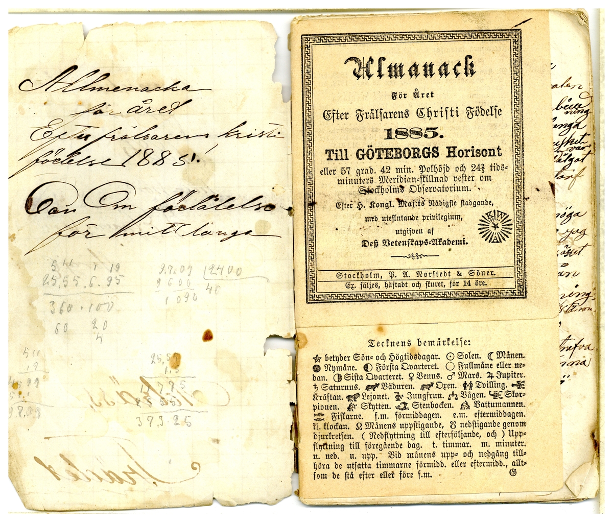 Kölabydagboken 1885
