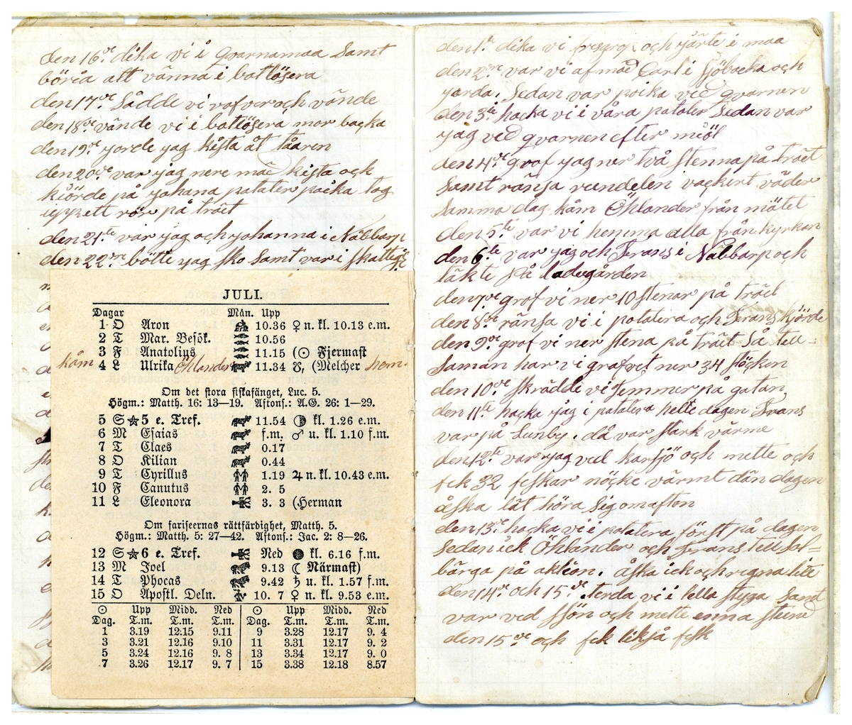 Kölabydagboken 1885