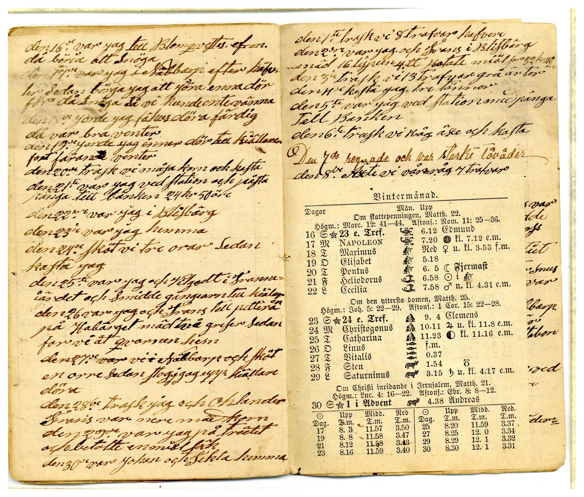Kölabydagboken 1884