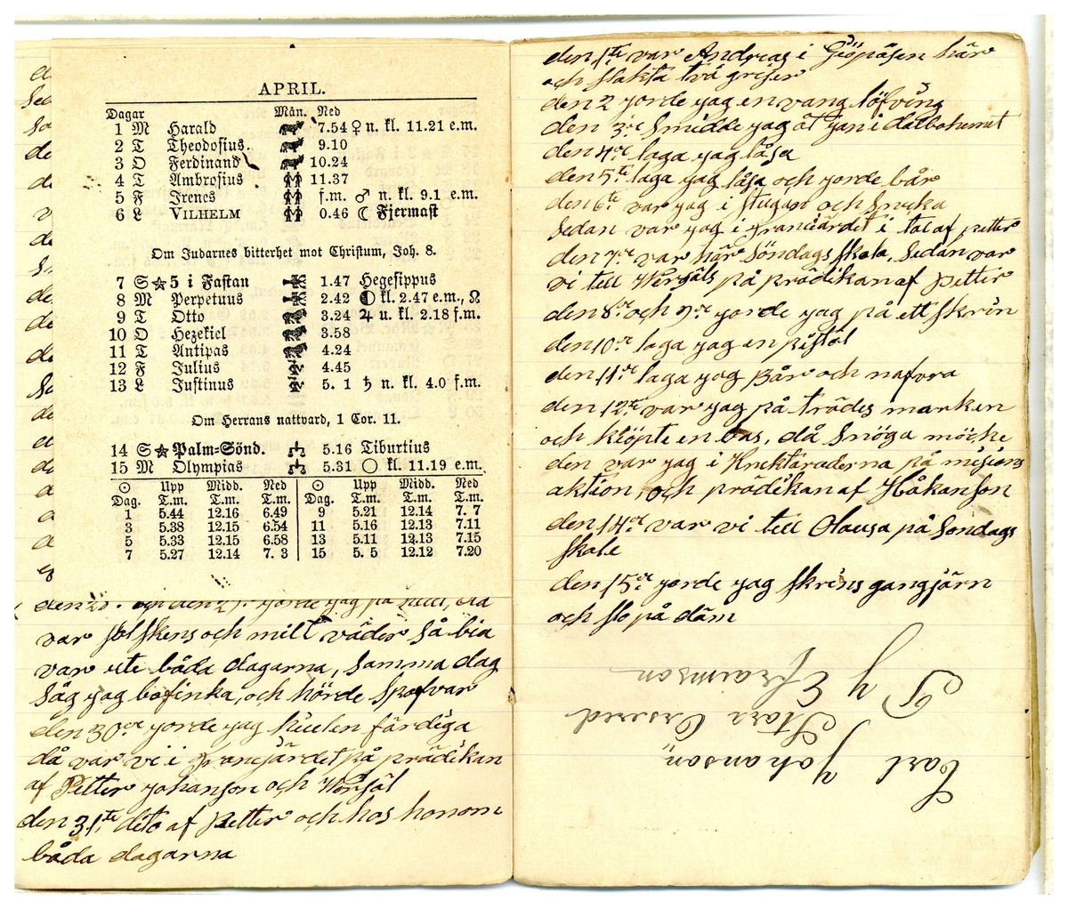 Kölabydagboken 1889