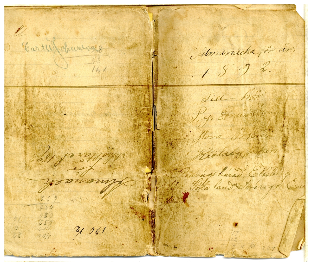 Kölabydagboken 1892