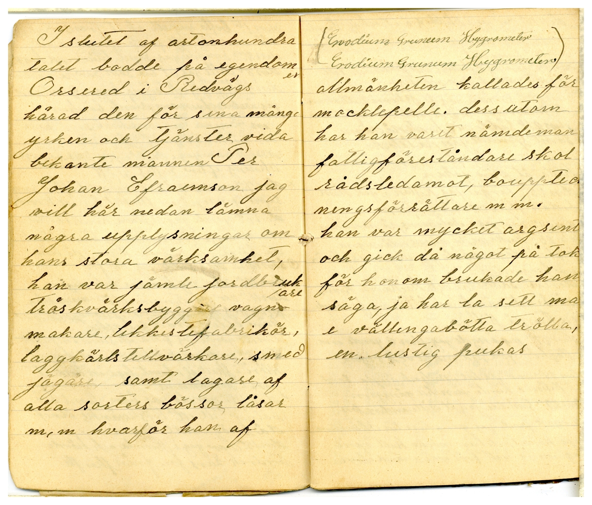 Kölabydagboken 1892
