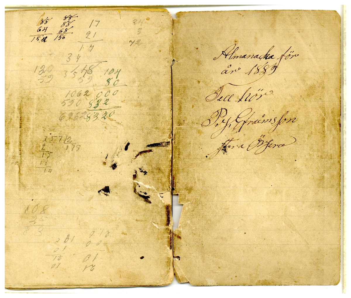 Kölabydagboken 1889