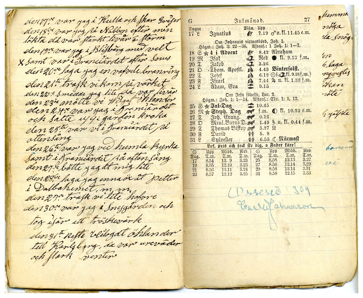 Kölabydagboken 1892