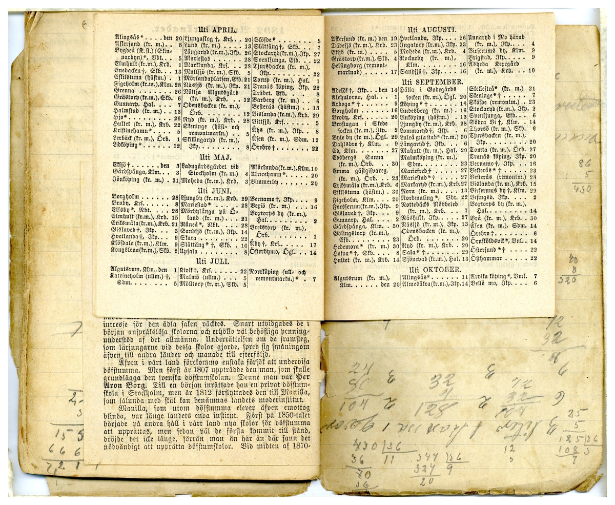 Kölabydagboken 1892