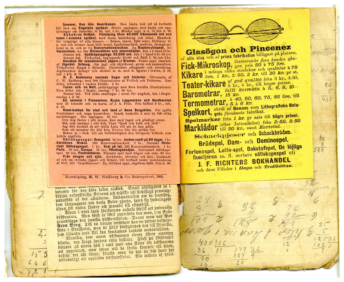 Kölabydagboken 1892