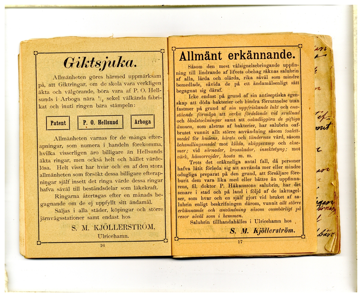 Kölabydagboken 1901