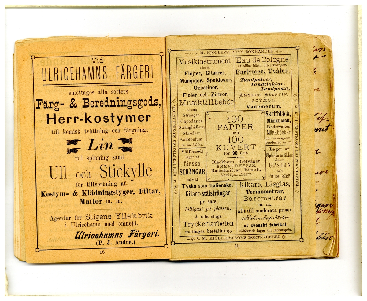 Kölabydagboken 1901