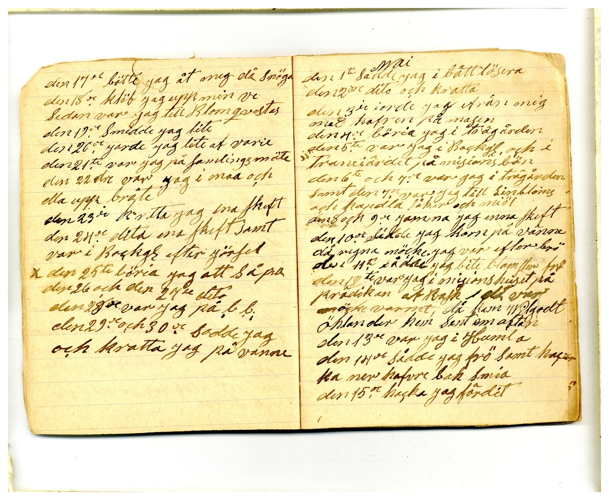 Kölabydagboken 1901