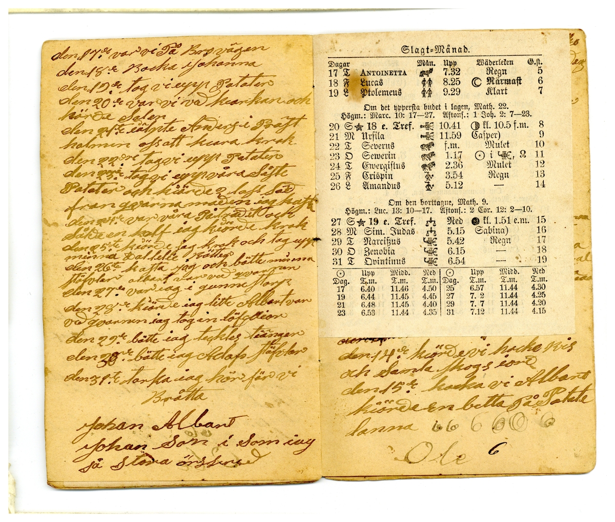 Kölabydagboken 1867