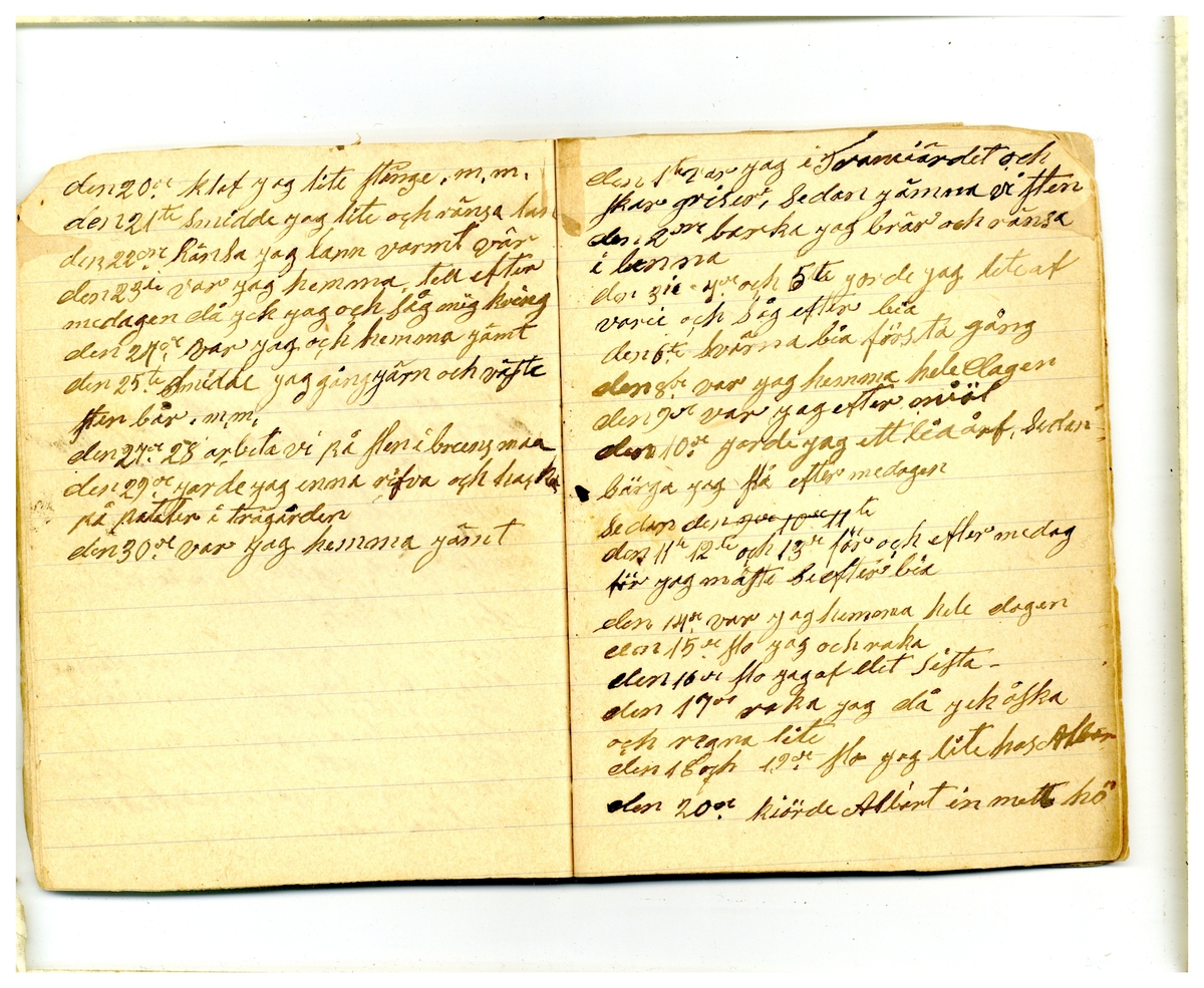 Kölabydagboken 1901