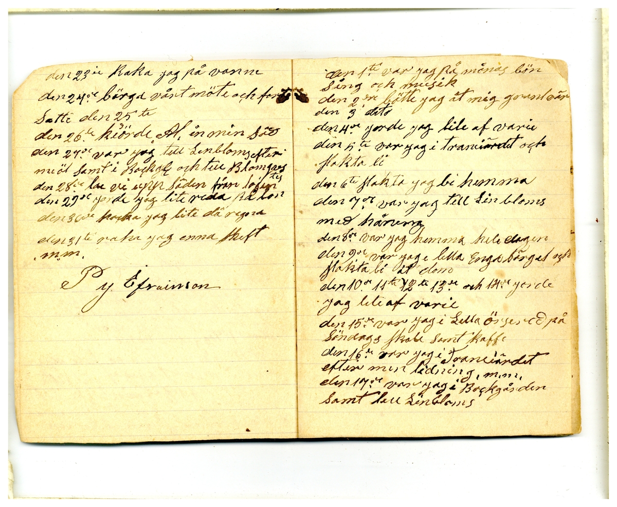 Kölabydagboken 1901