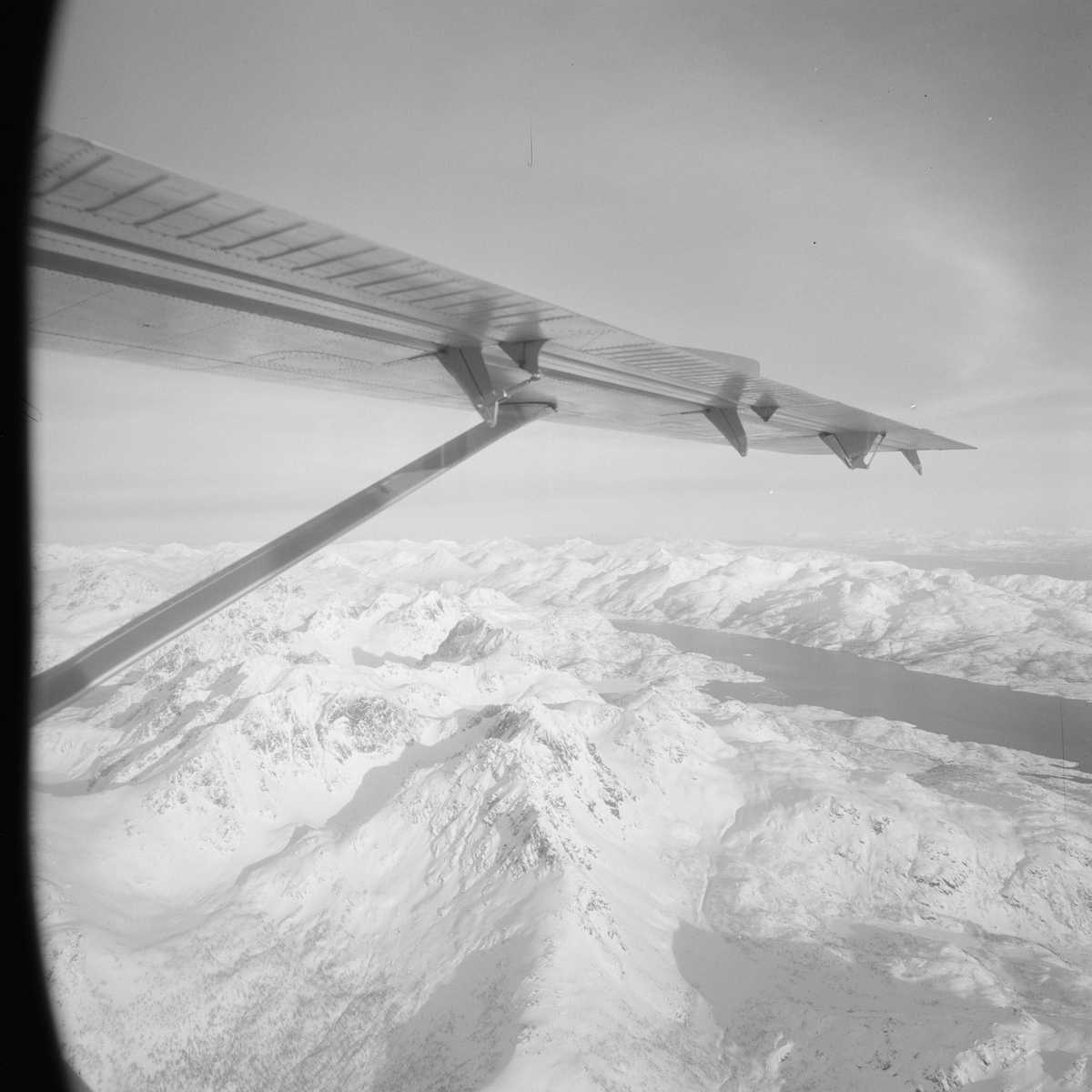 Lofoten - fjell fra lufta