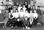 Segerstads skola 1967. Fröken Andersson.'