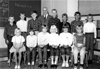 Yllestads skola klass 3-4 1966. Ragnar Härnelius.