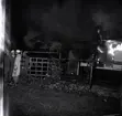 Brand i sommarstuga, Blå Rör. 11 September 1960.