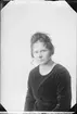 Elsa Andersson från Aspö, Börstils socken, Uppland 1921