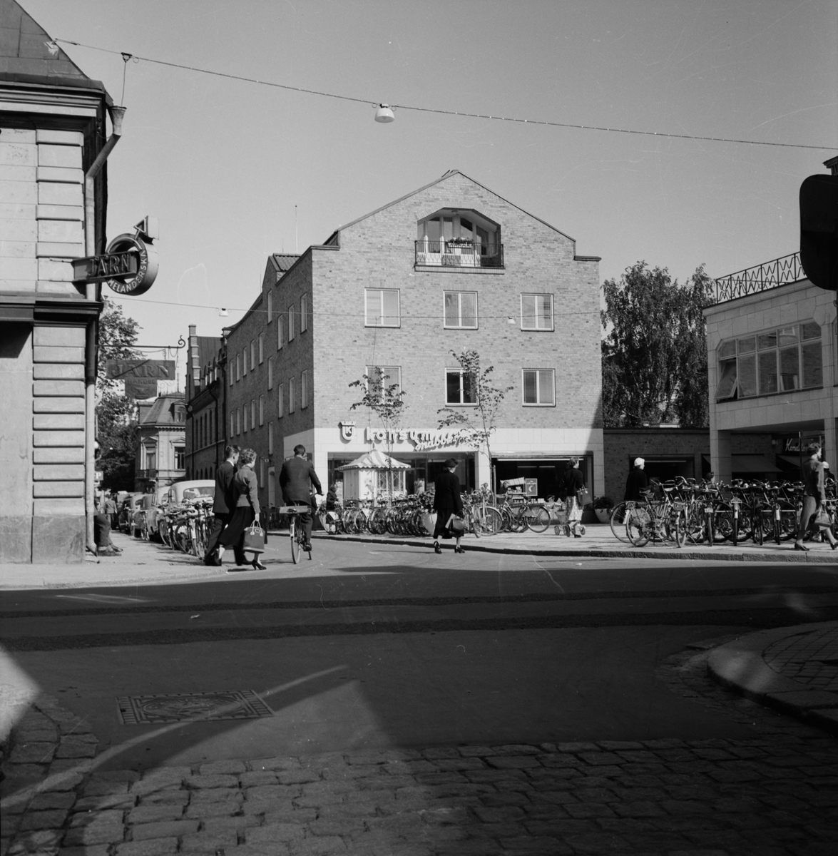 Korsningen Smedsgränd - Kungsängsgatan, Dragarbrunn, Uppsala