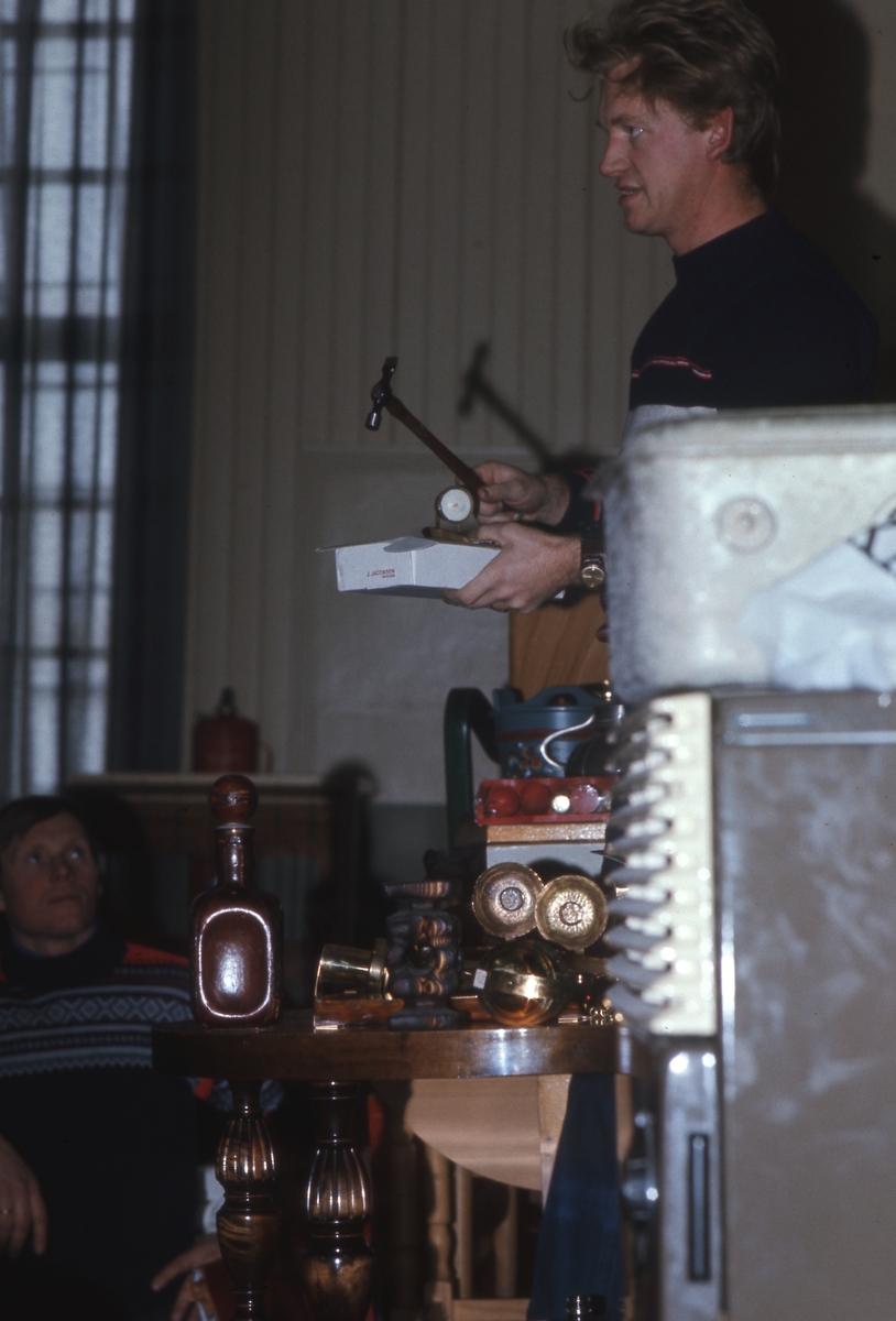 Røros-mart'n 1978. Sangerhuset. Auksjon.