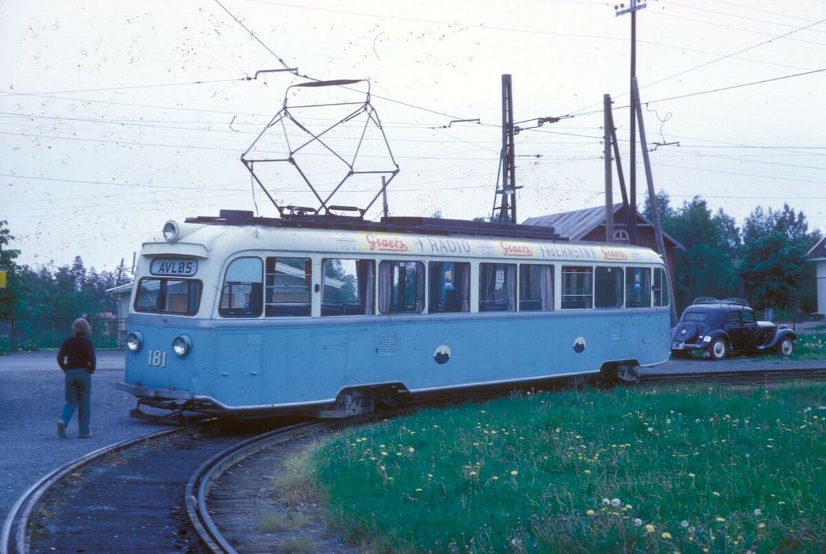 Oslo Sporveier, E1 181, linje LØB.