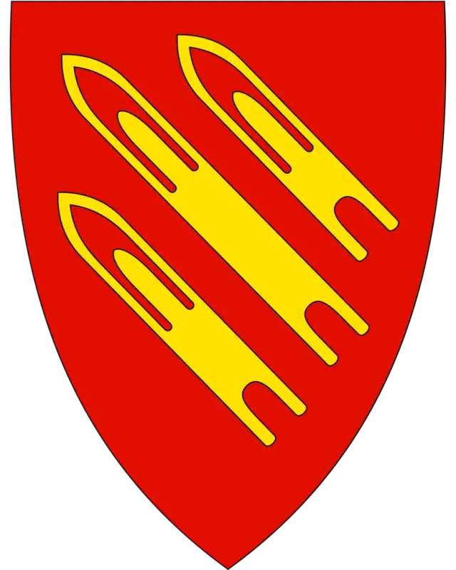 Kommunevåpenet til Gamvik kommune.