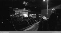 Invigning av stångstålsvalsverket i Forsbacka med Prins Bert