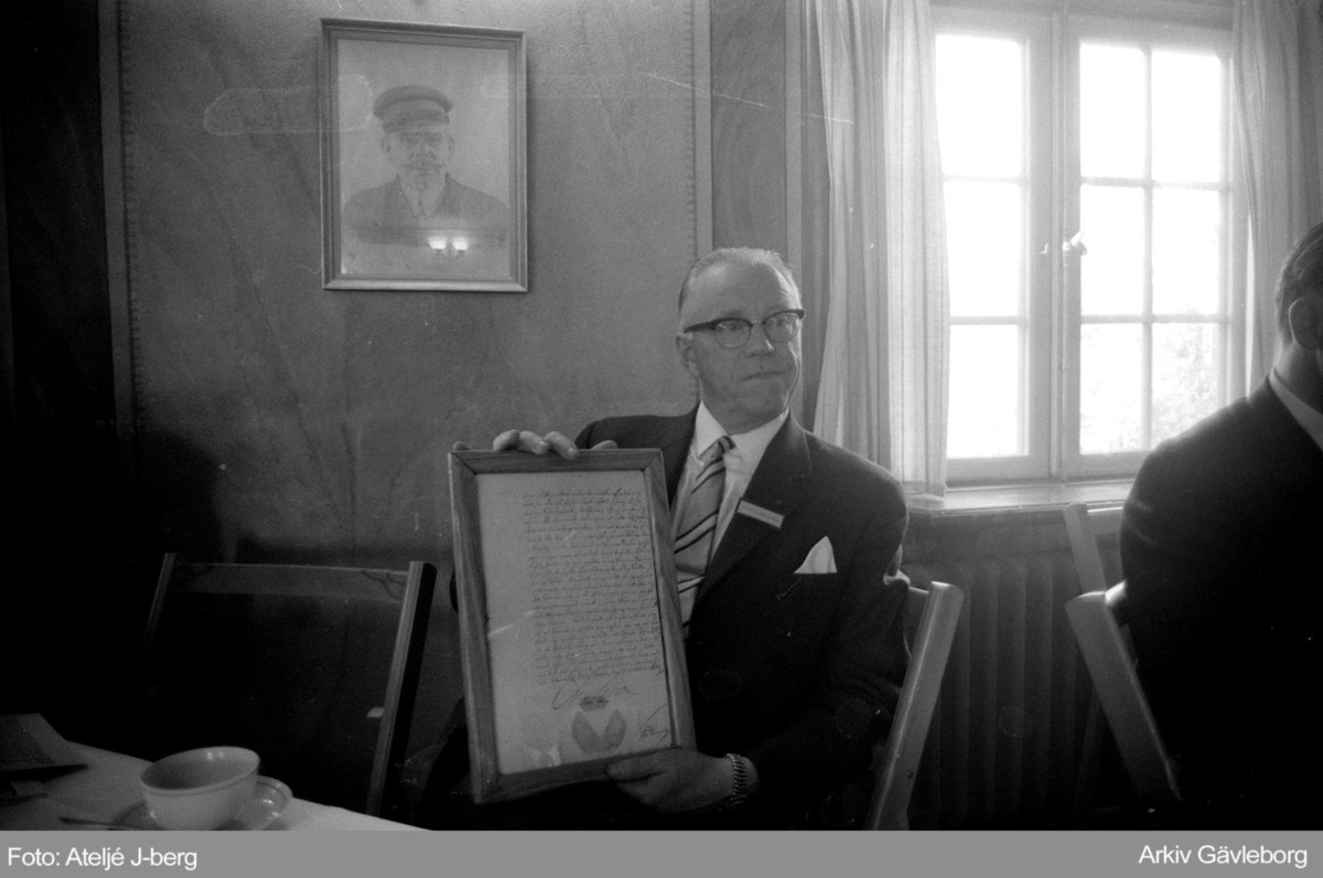 Invigning på Forsbacka industriområde 1963, Stentorpsvägen 40.