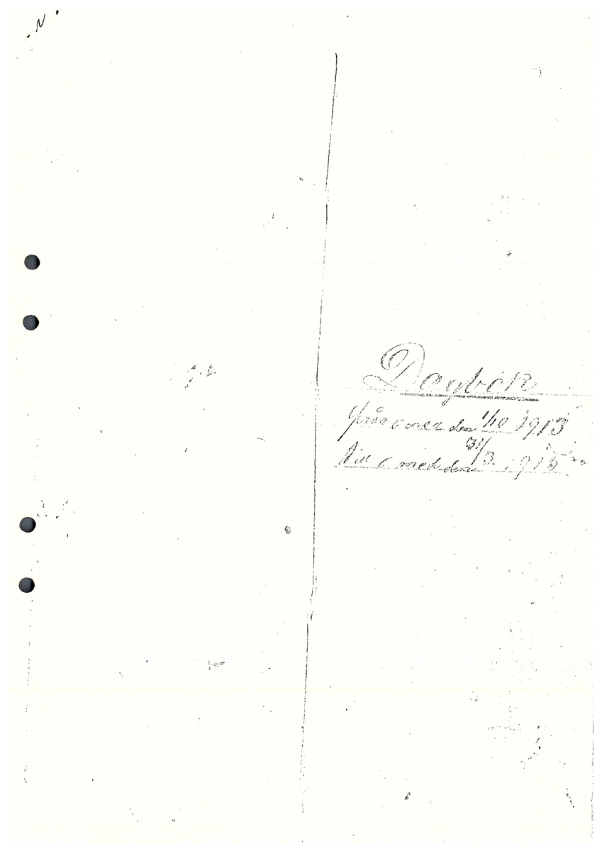 Tvärreddagboken 1913-1915