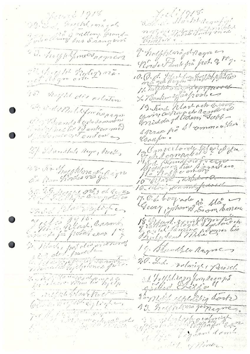 Tvärreddagboken 1917-1919