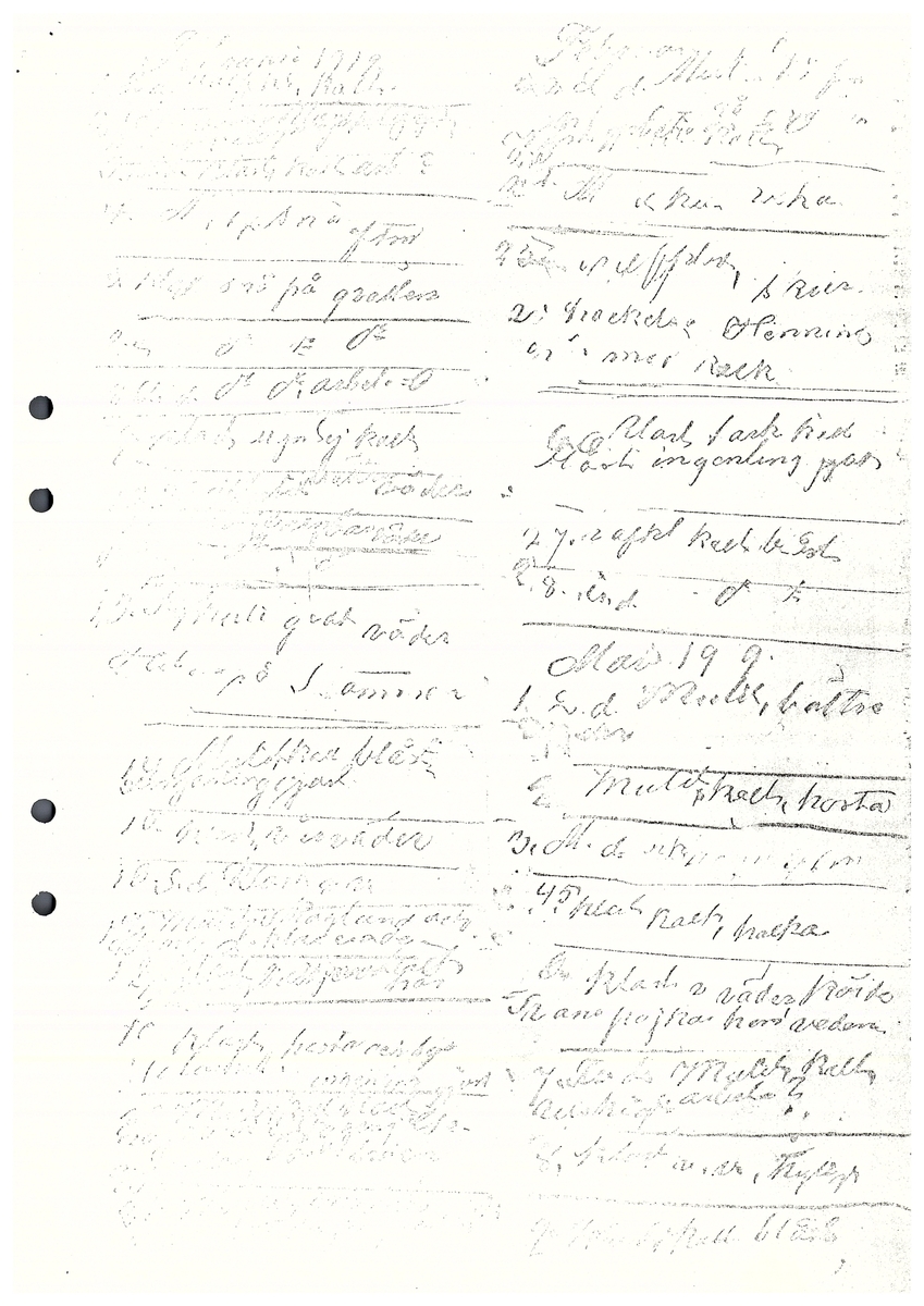 Tvärreddagboken 1917-1919