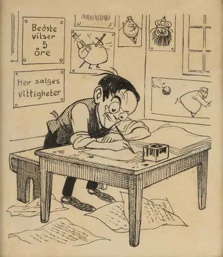 Eugene Olaussen [Tegning]
