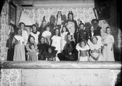 Teatergrupp på IOGT-lokalen, Östhammar, Uppland