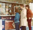 Marknad Sverige. Kioskförsäljning. Försäljning över disk.