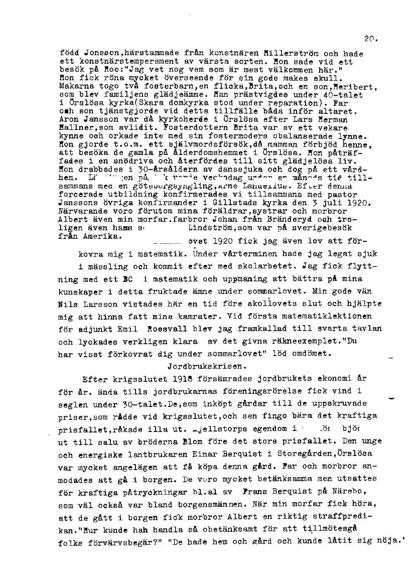Mellbydagboken del 1 1923-1943