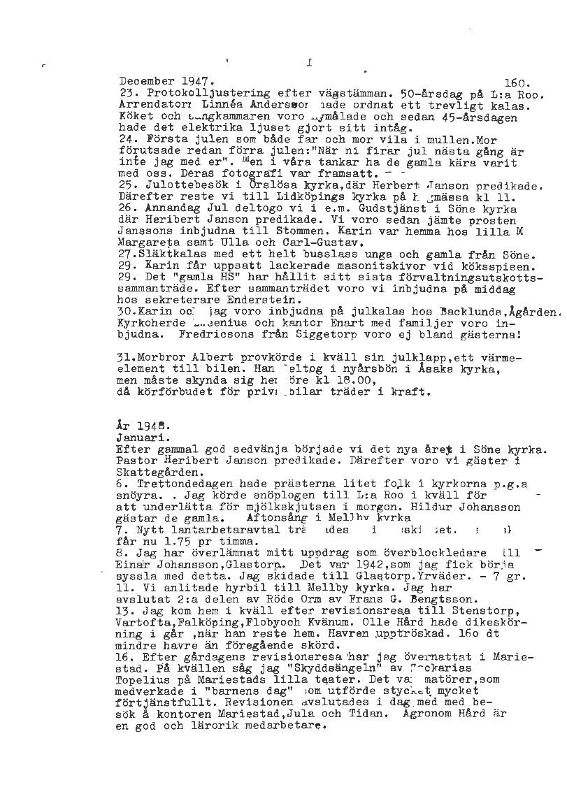 Mellbydagboken del 2 1944-1956