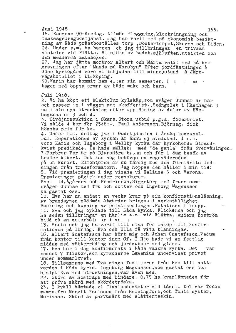 Mellbydagboken del 2 1944-1956