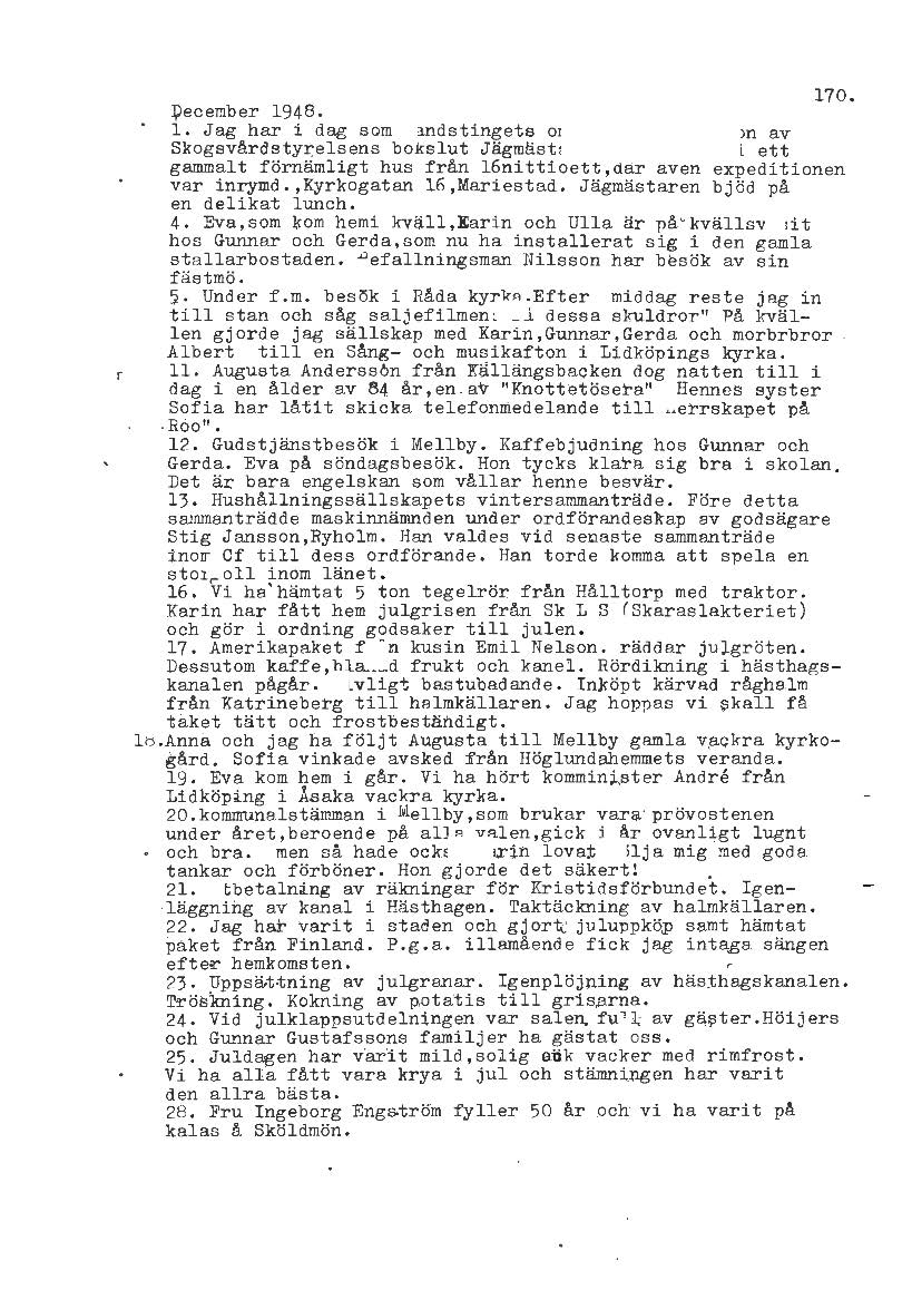 Mellbydagboken del 2 1944-1956