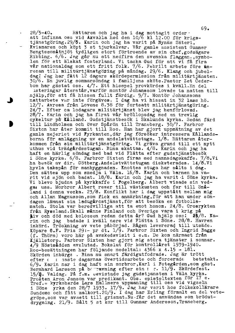 Mellbydagboken del 1 1923-1943