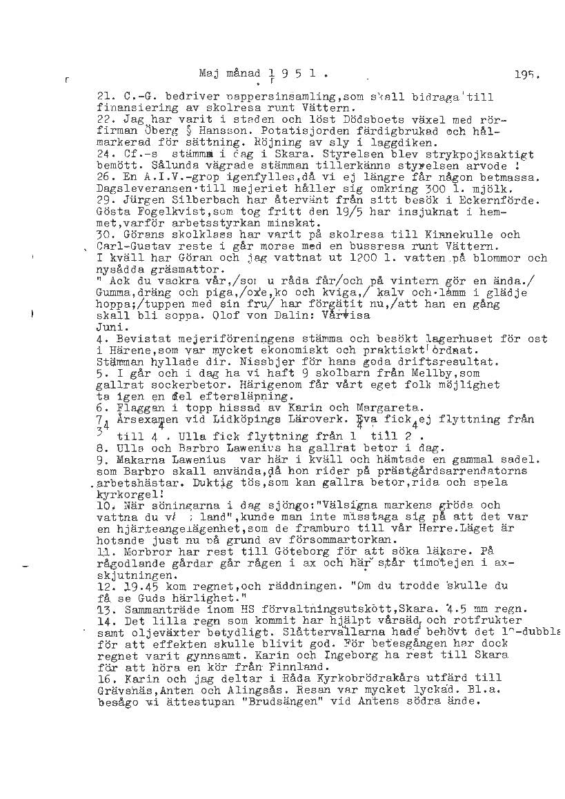 Mellbydagboken del 2 1944-1956
