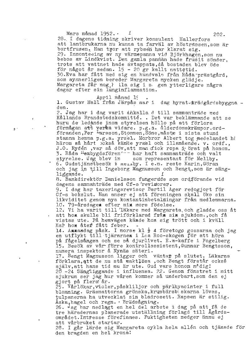 Mellbydagboken del 2 1944-1956