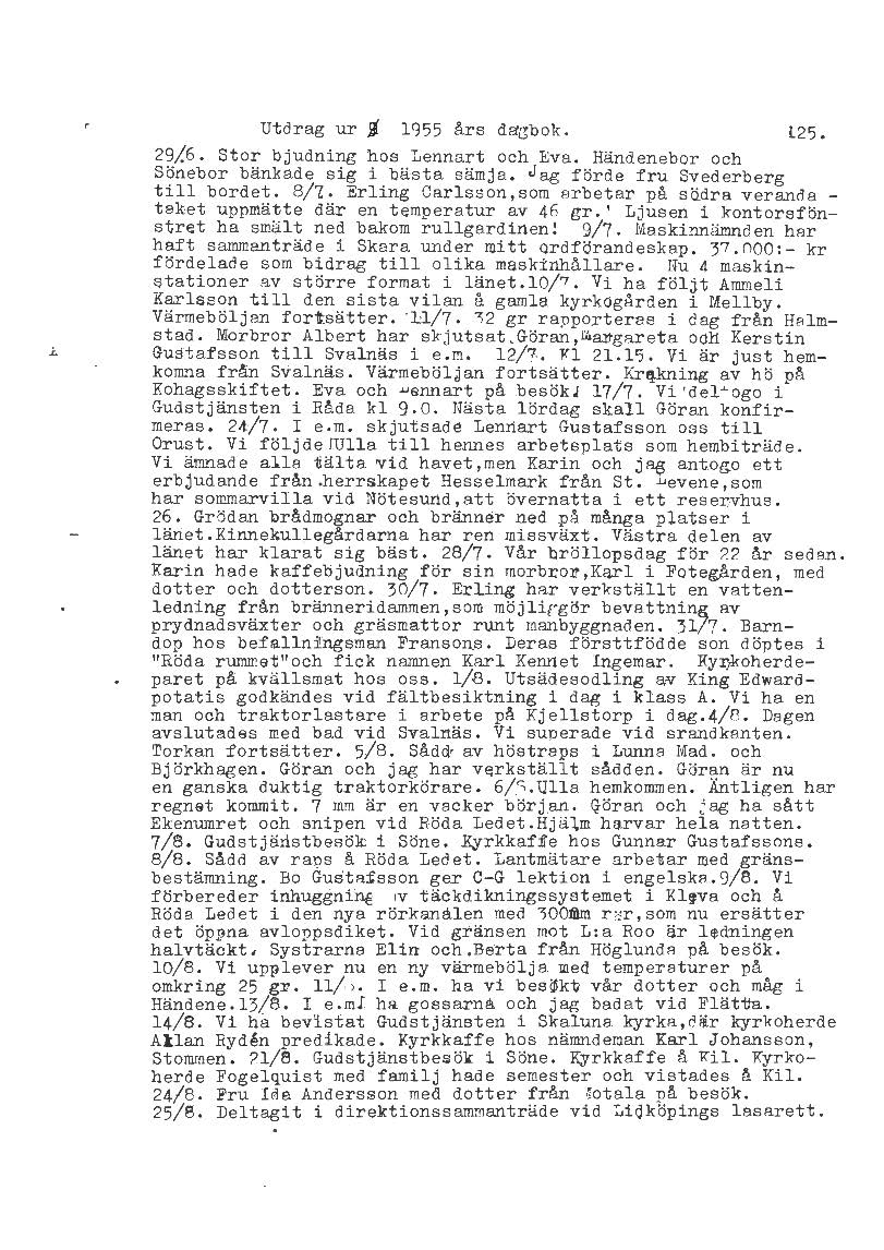 Mellbydagboken del 2 1944-1956