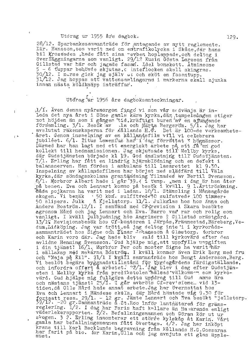 Mellbydagboken del 2 1944-1956