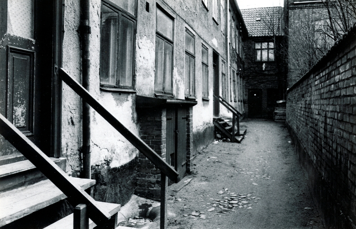 Hamngatan 43, Kv. Vattenporten, Halmstad.
Bakgård.