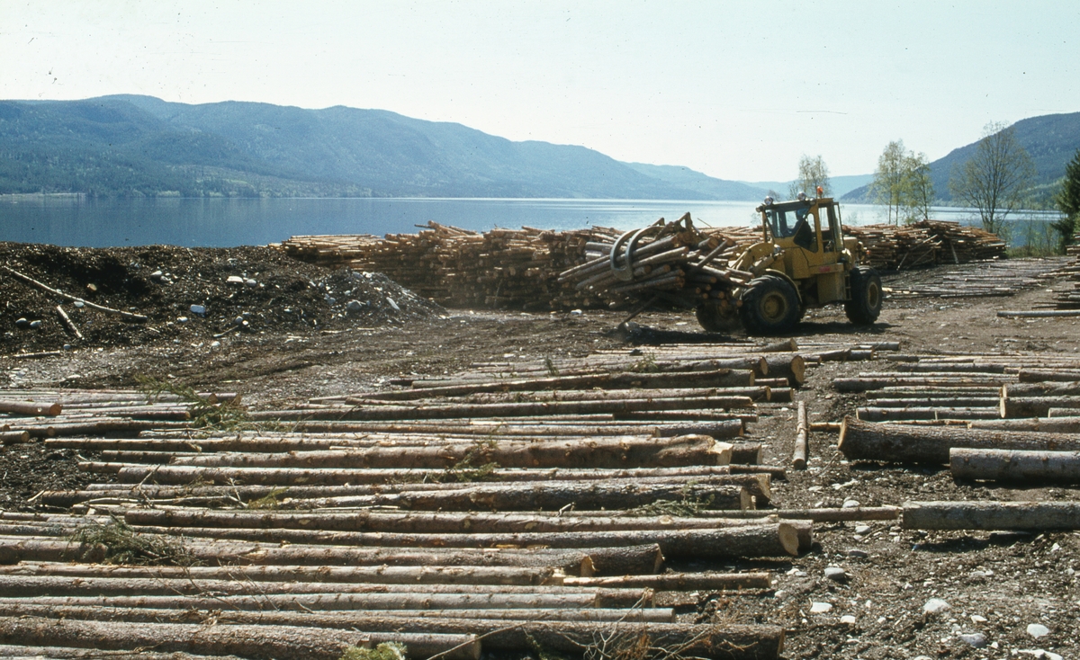 Storsjøen - tømmerfløting 1978