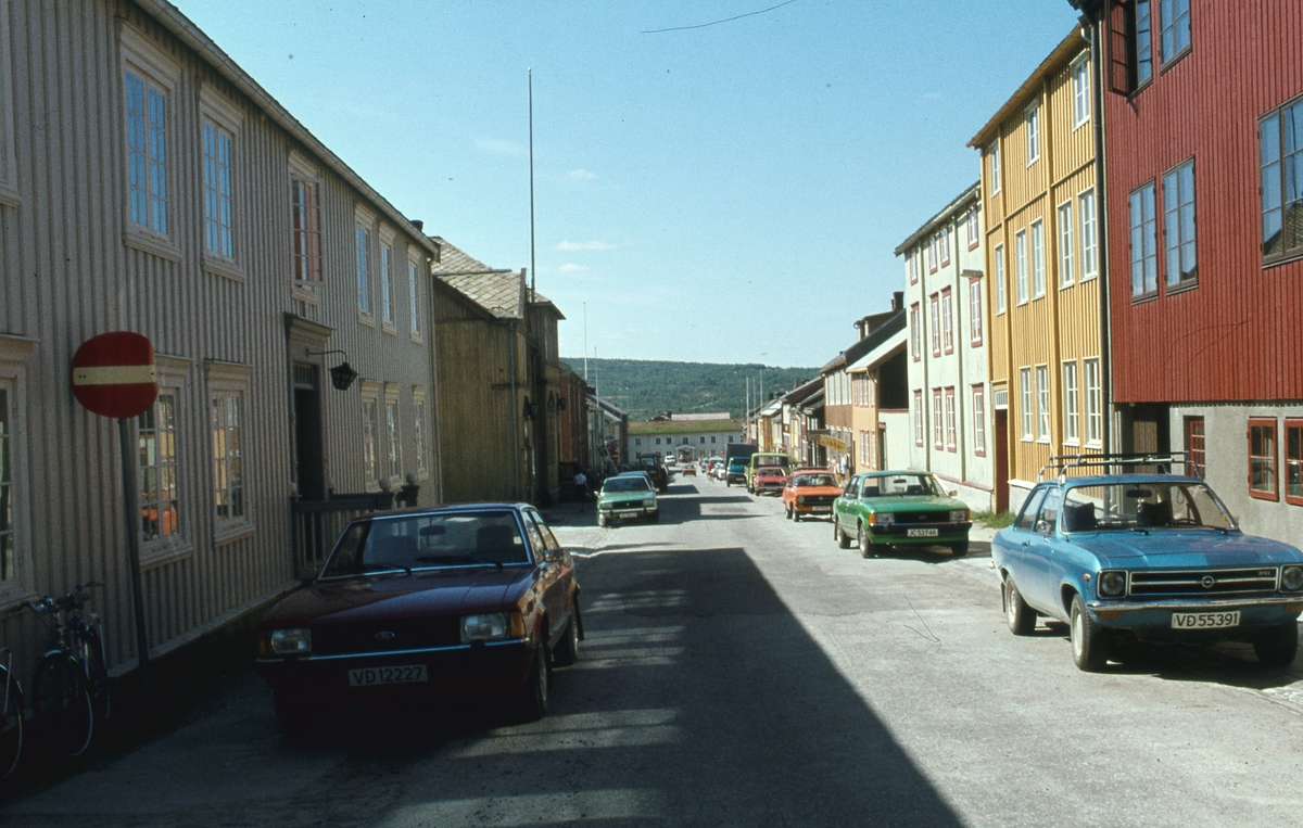 Bergmannsgata Røros 1978