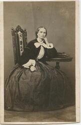 Porträtt på fröken Selma Brissman.