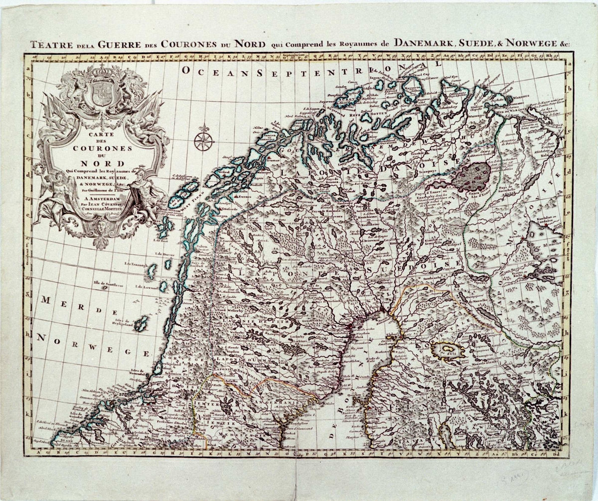 "Téatre de la guerre des couronnes du Nord que comprend les Royaumes de Danemark, Suede, Norwege & c."