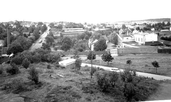 Borg Bryggeri sett fra Kurland